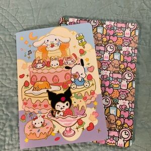 Cute Character Notebooks with Pastel Designs